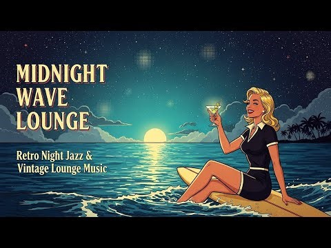 🏄🏼‍♀️ Surf Rock Paradise – 1960s Beach Jazz x Retro Coastal Lounge | Vintage Background Vibes
