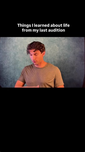 Why I Love Acting: Lessons from Every Audition