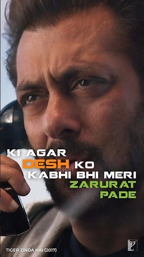 Tiger and his love for 🇮🇳 | #tigerzindahai #salmankhan #independenceday #statusvideo #yrfshorts