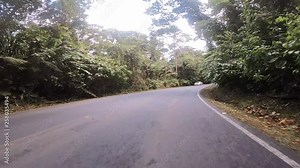 This is GoPro 7 footage of road to the natural hot springs at Tabacon in Costa Rica. Tabacón is a hot springs resort in Costa Rica, The springs are heated naturally by the volcano.