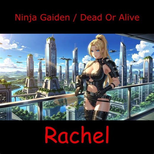 Dead Or Alive, Ninja Gaiden Rachel 1 #ninjagaiden #rachel #deadoralive5 #waifu #anime #scifi #summer