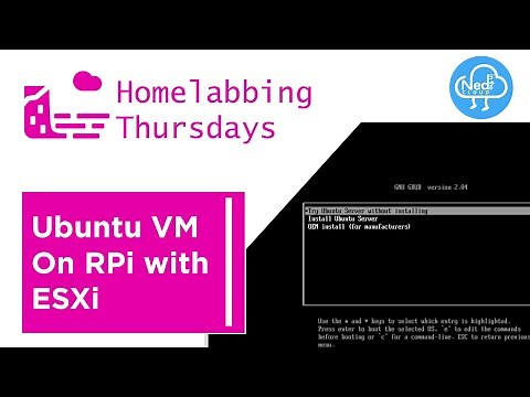 Running Ubuntu ARM on Raspberry Pi ESXi