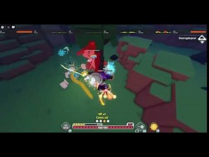 Trying Solar on heroic mode (Roblox Pixel Blade)