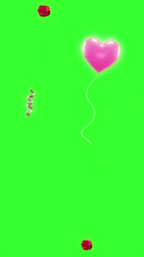 Download high-quality green screen effects for free and make your videos stand out 🎬✨ Heart up
