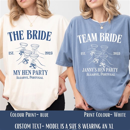 Team Bride Bridal Party Shirts Bachelorette Party Tops Comfort Colors Hen Party Tshirts Wedding Party Tshirt Bridal Party Tshirts Bach Shirt - Etsy UK