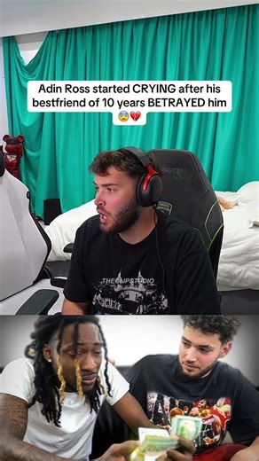 Adin Ross started CRYING after his bestfriend of 10 years BETRAYED him 💔