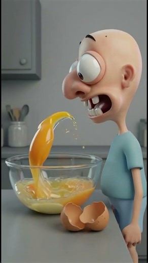 slow motion egg drop 😲