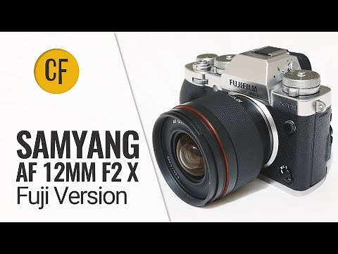 Samyang AF 12mm f/2 X (Fuji version) lens review