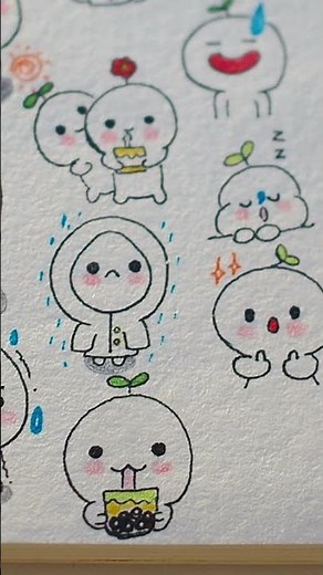 👍🏾Easy to draw #let's draw #cute #drawing #art