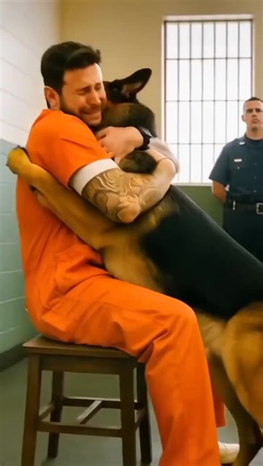A Prisoner’s Final Wish Was To See His Dog — But When The German Shepherd Broke Free And Rushed Into His Arms Something Strange Happened For twelve long years, he woke up every morning in the cold of cell B-17. Once, he had tried to fight—writing letters, reaching out to lawyers, begging anyone who would listen to believe in his innocence. But no one did. Slowly, he stopped resisting. He accepted the silence, the walls, and the fate waiting for him. The only thing that gave him strength was his 