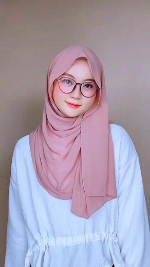 454K views · 6.3K reactions | 2 tutorial hijab phasmina ceruty Untuk yang berkacamata | Tutorial Hijab | Facebook