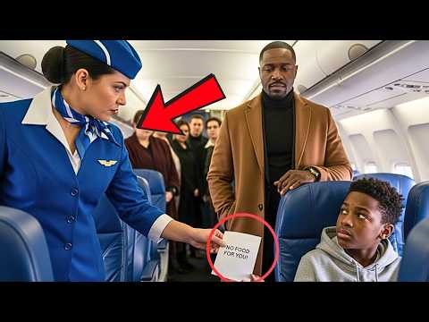 Flight Attendant Denies Black Boy Food — Dad Owns Airline, Chaos Erupts