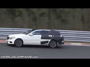 2015 Mercedes C-Class Estate spied testing