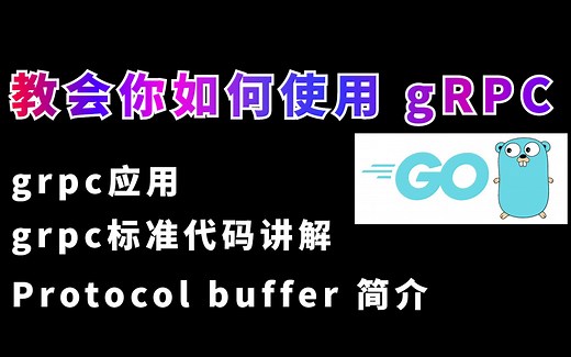 如何使用 gRPC 应用、标准代码讲解、Protocol buffer 简介