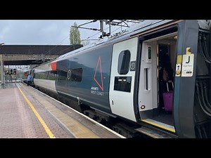 Train Ride | Avanti West Coast British Rail Class 390 | First Class | Coventry to Edinburgh 🇬🇧