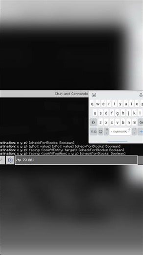 teleport command minecraft trick#minecraft #trending 🔥🔥