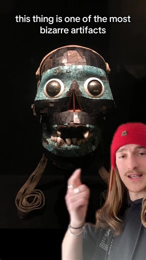 Milo on Instagram: "The Tezcatlipoca Mosaic Mask - - - #milorossi #miniminuteman #foryoupage #foryou #fyp"