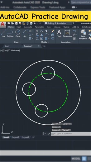 Polar Array Command In AutoCAD