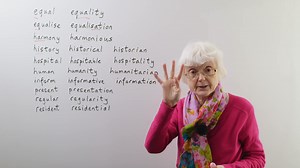 13K views · 1.9K reactions | Do you ever wonder which syllable to stress in a long English word? Have you noticed that as words get longer, the stressed syllable is closer to the end of the word? There isn't exactly a rule, but in Gill's new video, you'll see examples of words where this happens. With practice, you will learn to tell where the strong syllable should be. | engVid | Facebook