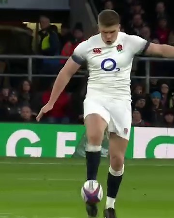 The kick. The finish 👌 Owen Farrell x Jonny May #ENGvWAL | #GuinnessM6N | England Rugby