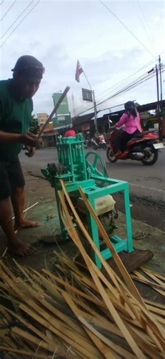 mesin irat bambu wa 087738477475