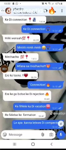 @Natiey Lepaka ke Di connection! makompo!