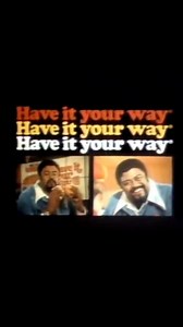 4.6K views · 133 reactions | Rosey Grier and Maureen McCormick for Burger King | Daily Historical Pictures and Videos | Facebook