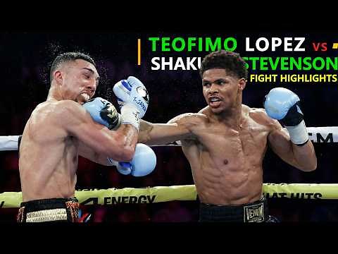 Teofimo Lopez vs Shakur Stevenson | Knockouts🥊| Full Fight Highlights | Boxing Fight |#teofimoshakur