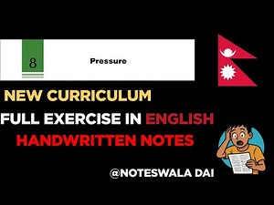 Class 10 Science Chapter 8: Pressure in English | Exercise Solution 2081