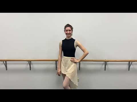 DIY How to Make a Tights Top for Ballet Class (no sewing needed!)