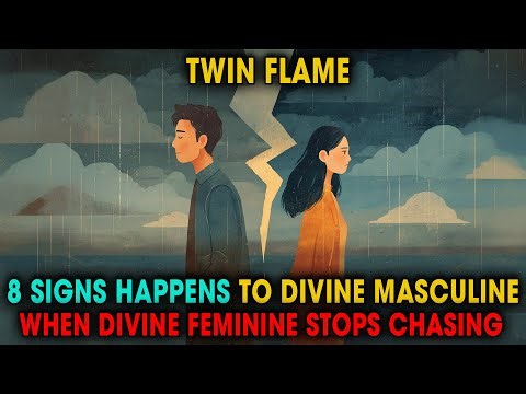 8 Powerful Signs the Divine Masculine Awakens When the Divine Feminine Stops Chasing 🔥 TWIN FLAME