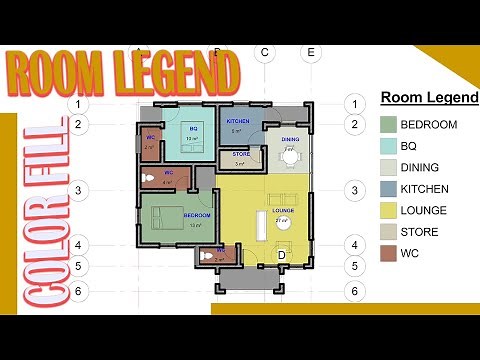 How To Create Room Legend In Revit