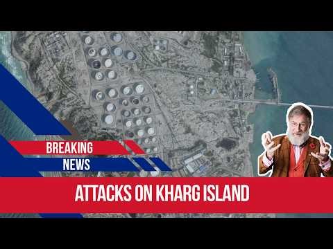 The ongoing attack of kharg island in Iran