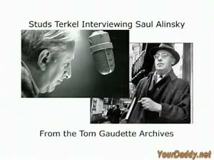 Saul Alinsky Explains Community Organizing as an Outside Agitator.