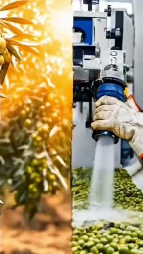 How Olive Oil is Made! 🫒🛢️