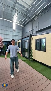 Expandable Container: Ideal for Home🏡 #expandablecontainer #transformablecontainer #livingspace #portablespace #innovativecontainers #expandablemodules #functionalliving #spacetransformation | CGCH container