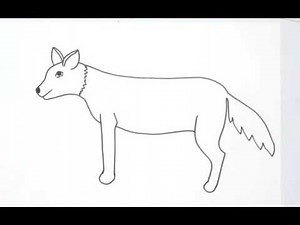 How to draw jackal drawing easy step by step #jackal #easydrawing #art #animals