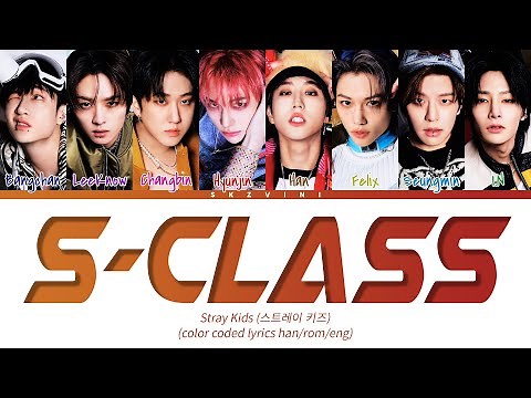 Stray Kids '특 (S CLASS)' Lyrics (Color Coded Lyrics HAN/ROM/ENG)