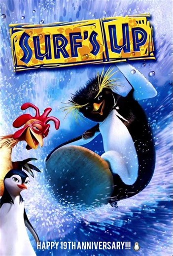Happy 19th Anniversary Surf's Up (2007)!!! 🐧 🌊