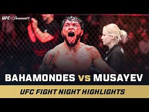 CRAZY FIGHT 😳 | Ignacio Bahamondes vs. Tofiq Musayev | UFC Fight Night Mini Fight Highlights