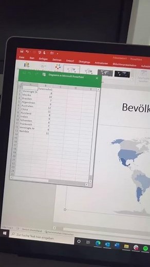 Karten in PowerPoint einfügen #powerpoint #microsoft #office #schule