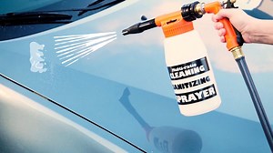 27K views · 39 reactions | Leave the sudsy bucket behind with our handy two-in-one Foamaster sprayer. Mix the right amount of cleaner and water, then spray away – all with one easy tool. Aha! | Gilmour Garden & Watering | Facebook