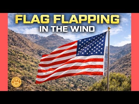 🏳️ Flag Flapping in the Wind Sound Effect – Natural Outdoor Ambience