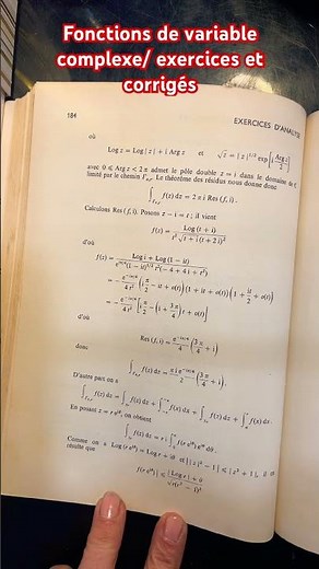 Functions of a complex variable / exercises and solutions / part 3