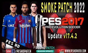 PES 2017 Smoke Patch v4 Season 2021-2022 - PES HD PATCH