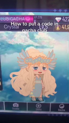 Tutorial how you put a code in gacha club #fyp #gacha #club #foryoupage