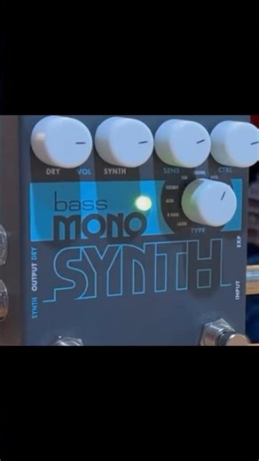 Bass Synth Effects #bass #guitar #electroharmonix #synth #effects #music #shorts