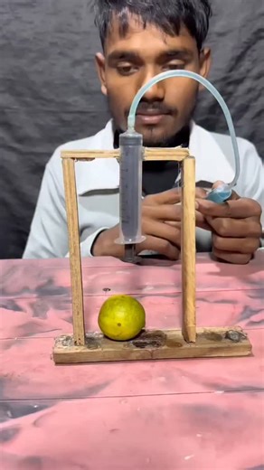 Himanshu Experiment | Hydrolic pressure machine 🔥😱 #experiment #science #viral #reel #explore #diy #facts #tiktok #fyp | Instagram