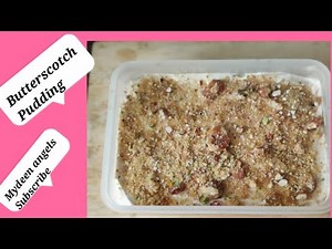 Butterscotch Pudding recipe