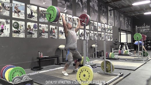Power Jerk Exercise Demo Video & Info